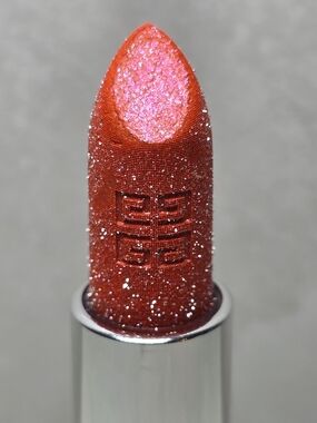 Givenchy Le Rouge Limited Edition Lipstick 03 Sparkling Lily. Swatched 1x.